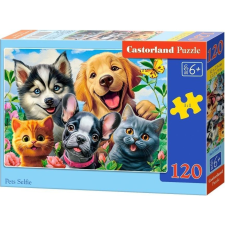 Castorland 120 Db-os Puzzle - Kiskedvenc Szelfi (B-13609) (5904438013609) puzzle, kirakós