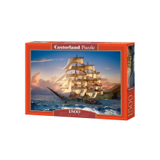 Castorland 1500 db-os puzzle - Hajókázás napnyugtakor (C-151431) puzzle, kirakós