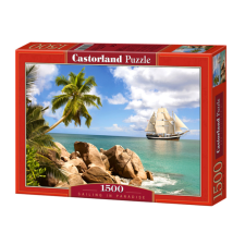 Castorland 1500 db-os puzzle - Vitorlás a paradicsomban (C-150526) puzzle, kirakós