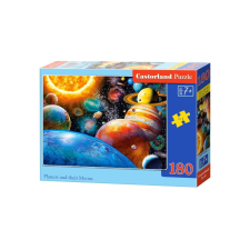 Castorland 180 db-os puzzle - Bolygók és holdjaik (B-018345) puzzle, kirakós