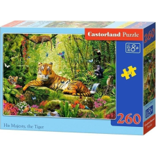 Castorland 260 db-os Puzzle - Őfelsége A Tigris B-27569 (5904438027569) puzzle, kirakós