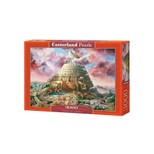 Castorland 3000 db-os puzzle - Bábel tornya (C-300563) puzzle, kirakós