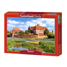 Castorland 3000 db-os puzzle - Malbork Kastély, Lengyelország (C-300211) puzzle, kirakós