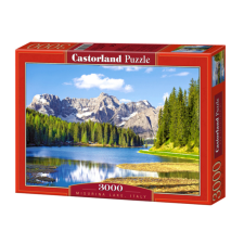 Castorland 3000 db-os puzzle - Misurina-tó, Olaszország (C-300198) puzzle, kirakós