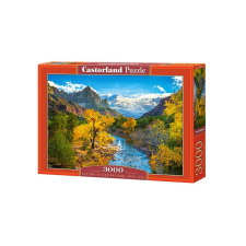 Castorland 3000 db-os puzzle - Ősz a Zion Nemzeti parkban (C-300624) puzzle, kirakós