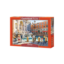 Castorland 3000 db-os puzzle - Trevi kút, Róma (C-300389) puzzle, kirakós