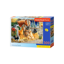 Castorland 300 db-os puzzle - Barátok a pajtában (B-030255) puzzle, kirakós