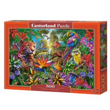 Castorland 500 db-os puzzle - Jungle Fashion (B-53926) puzzle, kirakós