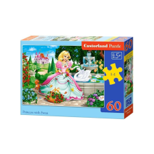 Castorland 60 db-os puzzle - Hercegnő hattyúval (B-066056) puzzle, kirakós