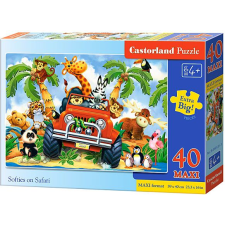 Castorland B-040131 40 db Maxi Puzzle - Szafari (040131) puzzle, kirakós
