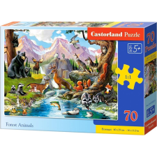 Castorland B-070091 kirakós játék 70 db Állatok (342930) puzzle, kirakós