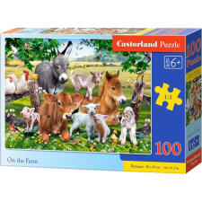 Castorland B-111138 kirakós játék 100 db Állatok (369055) puzzle, kirakós