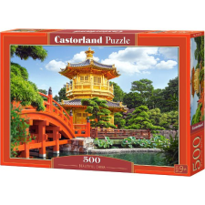 Castorland Beautiful China 500 pcs Kirakós játék 500 db Épületek (52172) puzzle, kirakós