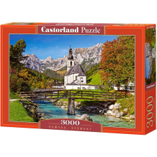 Castorland C-300464 3000 db Puzzle - Ramsau, Németország (250502) puzzle, kirakós