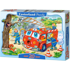 Castorland Fire Brigade 20 Maxi pcs Kontúr kirakós 20 db Rajzfilmek (02146) puzzle, kirakós