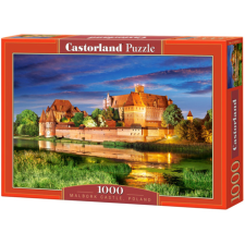 Castorland Malbork kastély, Lengyelország 1000db-os puzzle - Castorland puzzle, kirakós