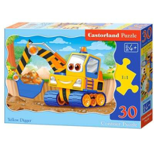 Castorland Sárga markoló - 30 db-os puzzle - Castorland puzzle, kirakós