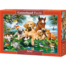 Castorland Summer Pals 500 pcs Kirakós játék 500 db Állatok (342943) puzzle, kirakós