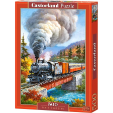 Castorland Train Crossing 500 pcs Kirakós játék 500 db Járművek (342860) puzzle, kirakós