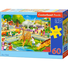 Castorland Zoo Visit Kirakós játék 60 db Állatkert (287340) puzzle, kirakós