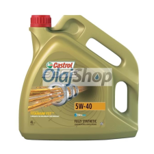 Castrol EDGE TITANIUM FST 5W-40 (4 L) Motorolaj motorolaj