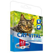 Cat Vital Cat Vital Dimetikonos Macskanyakörv Fekete élősködő elleni készítmény macskáknak