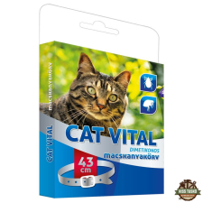Cat Vital Dimetikonos Macskanyakörv Piros élősködő elleni készítmény macskáknak