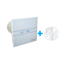 Cata Fürdőszobai ventilátor CATA E-100GTH időzítővel és páraérzékelővel, visszacsapó szeleppel ventilátor