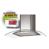Cata Páraelszívó Gamma Glass 900 GX/E inox LED Üveg
