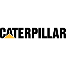 Caterpillar matrica 40cm x 7cm autó dekoráció