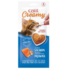 Catit Creamy | Jutalomfalat krém | Garnéla - 4x10g jutalomfalat macskáknak