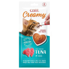 Catit Creamy | Jutalomfalat krém | Tonhal - 4x10g jutalomfalat macskáknak