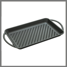 CATTARA Cattara Grill serpenyő fogantyúval öntöttvas 33x21,5cm 13062 edény