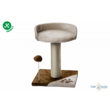  Caty macskakaparó pihenővel, játékkal 32X32X40cm, bézs/barna macskabútor
