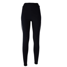 Cavalleria Toscana Perforált női lovas leggings lovaglás
