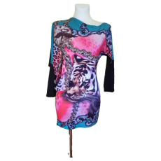  Cavello színes tigrismintás női ruha (méret: M/L)