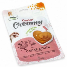  Caviar Creamy Snack Kacsával 5*10g jutalomfalat macskáknak