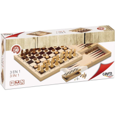 CAYRO 3 az 1-ben sakk társasjáték társasjáték