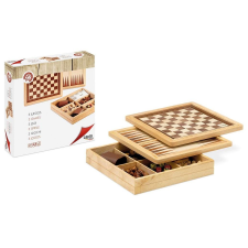 CAYRO Faberakásos Sakk és Backgammon logikai játék társasjáték