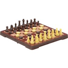 CAYRO Mágneses sakk és dáma, kicsi, társasjáték (CY450) társasjáték