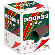 CAYRO Poker dice cup - Lined - Pókerkocka társasjáték