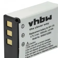  CB-170 Akkumulátor 1300 mAh digitális fényképező akkumulátor