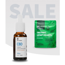  CBD Olaj 500 mg + Organikus hántolt kendermag vitamin és táplálékkiegészítő
