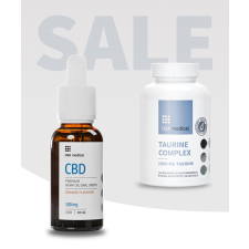  CBD Olaj 500 mg + Taurin Komplex vitamin és táplálékkiegészítő