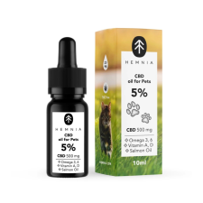 CBD Olaj Kedvenceknek - 5%-os vitamin, táplálékkiegészítő kutyáknak