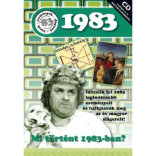 CD-s évszámos üdvözlőlap, képeslap 1983 party kellék