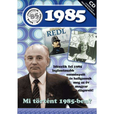 CD-s évszámos üdvözlőlap, képeslap 1985 party kellék