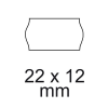 CDC UK Ltd. 22x12 Árazószalag FEHÉR
