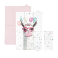CEBA Baby BASIC összehajtható pelenkázó alátét 60x40cm, Crazy Lama pelenkázó matrac