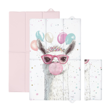 CEBA Baby BASIC összehajtható pelenkázó alátét 80x50cm, Crazy Lama pelenkázó matrac